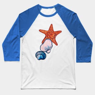 Summer Shells Baseball T-Shirt